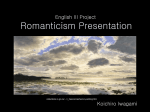 Romantic Period Presentation