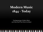 Modern Music 1844-2000