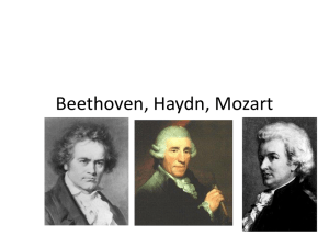 Beethoven, Haydn, Mozart - Contact