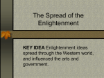 The Spread of the Enlightenment