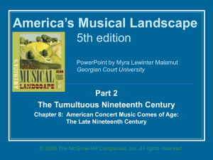 Part 2 The Tumultuous Nineteenth Century Chapter 8: American