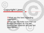 Copyright Laws…