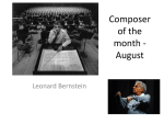 Composer of the month - August