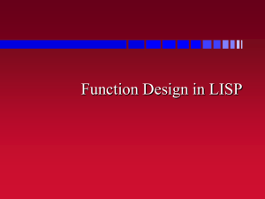 Function Design