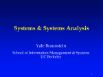 Systems & Systems Analysis