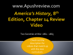 America`s History Chapter 14