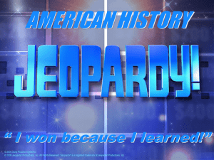 Jeopardy Civil War 2012