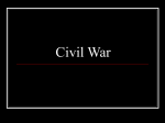 Civil War - Sarah's Page