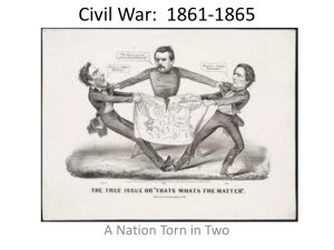 Civil War: 1861-1865 - Amherst County High School