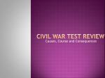 Civil War Test Review - Welcome to Okaloosa County School