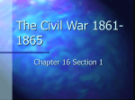 The Civil War 1861-1865