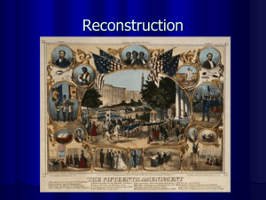Reconstruction - Somerset Independent Schools