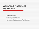 Advanced Placement US History