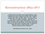 Reconstruction 1863