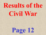 3. Civil War Review