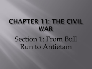 Chapter 11: The Civil War