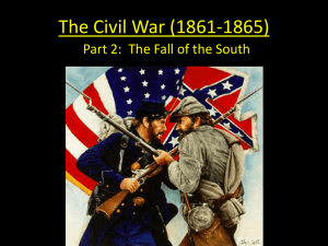 The Civil War (1861-1865)