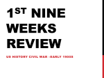 1st Nine Weeks Review