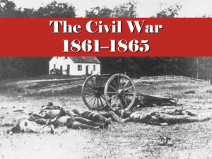 Civil War - TeacherWeb