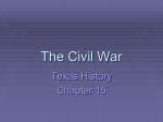 The Civil War and Reconstruction