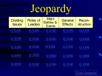 Civil War Jeopardy