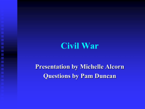 Civil War - Owen County Schools
