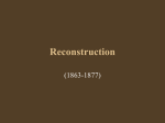 Reconstruction