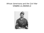 African Americans and the Civil War Chapter 11 Section 2
