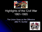 Highlights of the Civil War 1861-1865