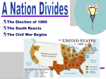 The Election of 1860