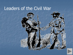 Civil War Leaders - Doral Academy Preparatory