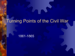 Turning Points of the Civil War