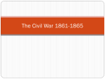 The Civil War 1861-1865