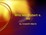 Who was Robert e. lee