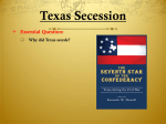 Causes of the Civil War and Secession Notes