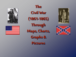 The Civil War through Maps Charts and graphs