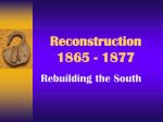 Reconstruction 1865