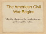Civil War Begins - Reeths