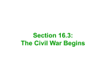 The Civil War Begins - LOUISVILLE