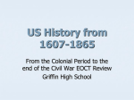 01) US History from 1607-1865