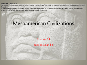 PowerPoint Mesoamerican Civilizations