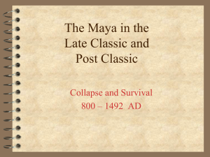 Mayan Collapse