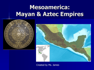 Mesoamerica: Aztec Empire