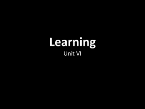 Learning Unit VI