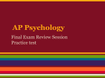 AP Psychology - kochappsych1314