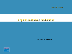 Foundations of Individual Behavior