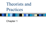 Theorists and Practices