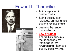 Edward L. Thorndike