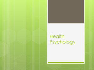 Health Psychology