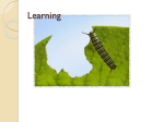 Chapter 6 - learning